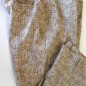 Chico's tam cotton satine capris 2 cropped pants